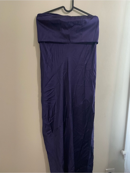 Club Monaco Dresses & Skirts - Club Monaco Strapless Silk Maxi Dress